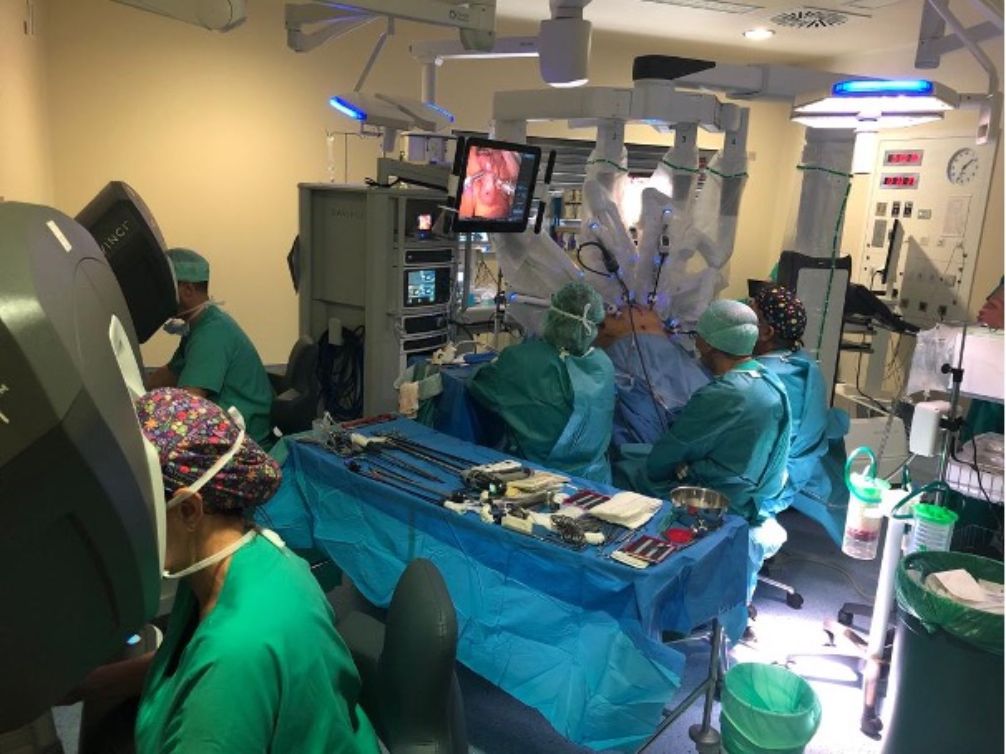 Fotografia Abordaje quirúrgico con el sistema robótico da Vinci 